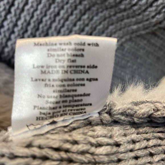 Twelfth love Long Knit & Fur Cozy Cardigan-M- #0036 - Picture 6 of 8